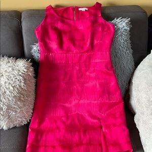 CALVIN KLEIN Sleeveless Fuchsia Dress Size 6
